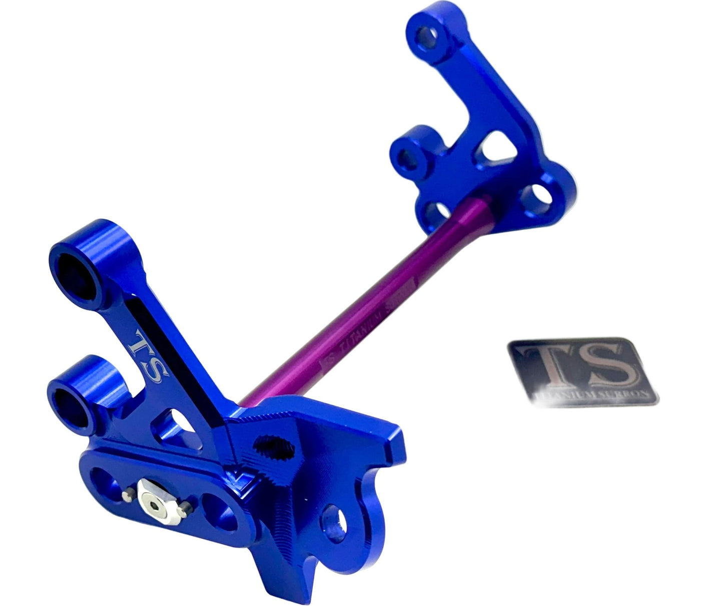 Custom CNC Aluminum Footpeg Bracket Assembly E-Ride Pro - MXwraps