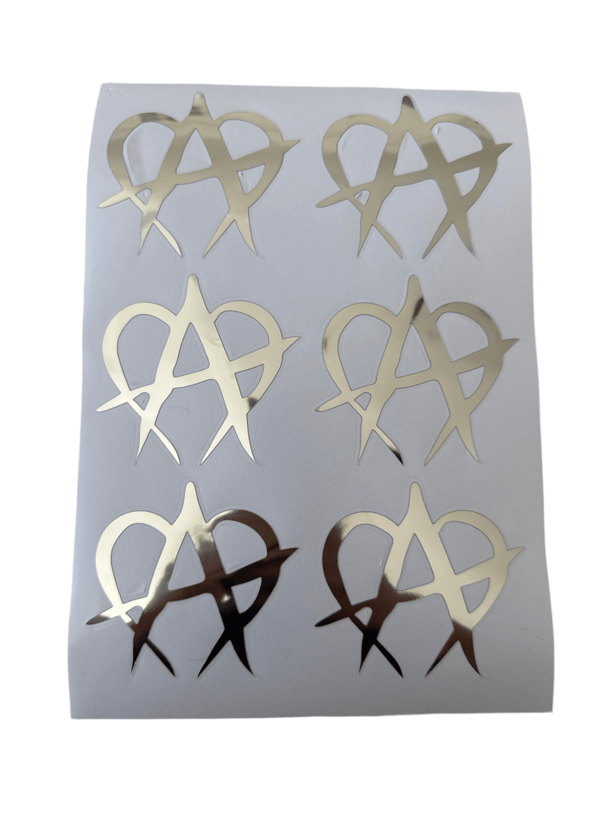 Undermanigble Sticker Unmanageable Stickers (CHROME) – MXwraps