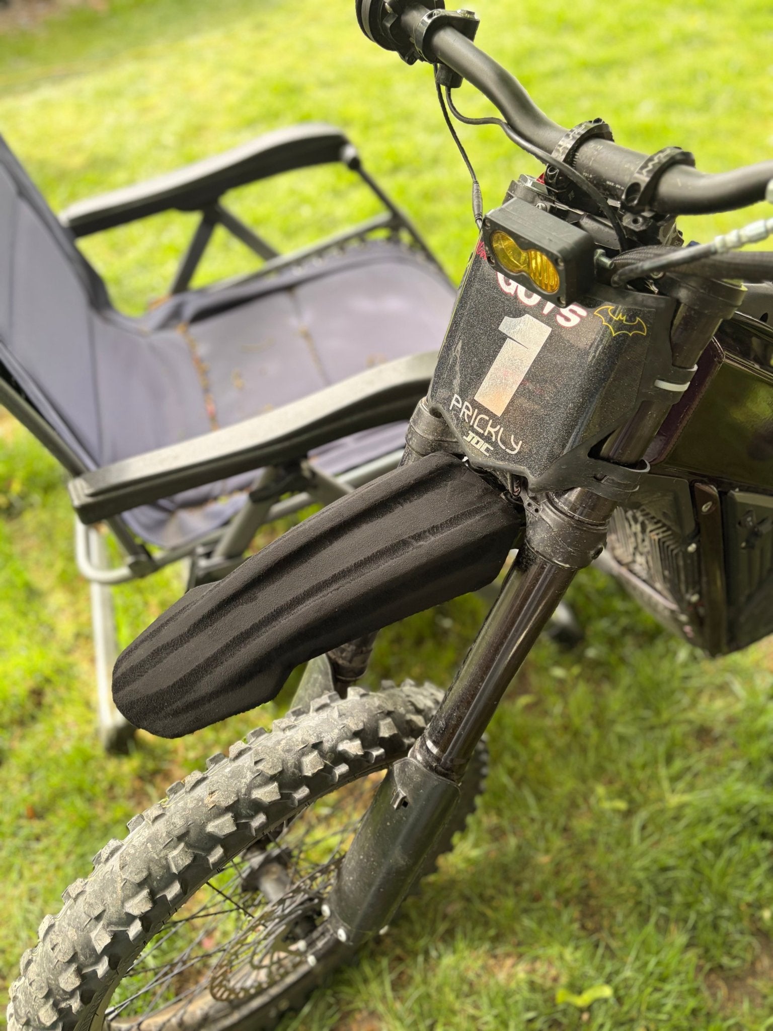 E - Moto Front/Rear Fender Suede - MXwraps