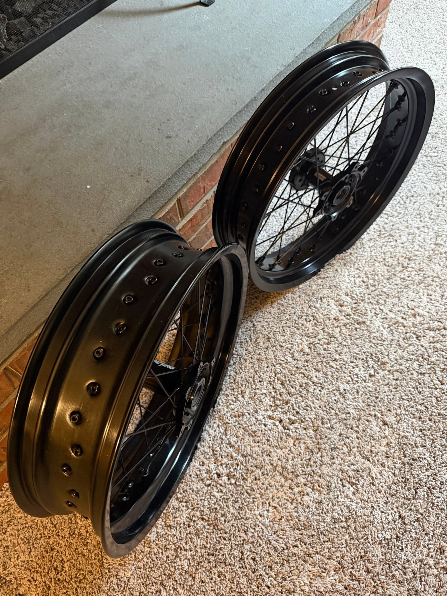 17/17 Ultrawide Supermoto Wheel Set for Surron Ultra Bee (No Tires) - MXwraps