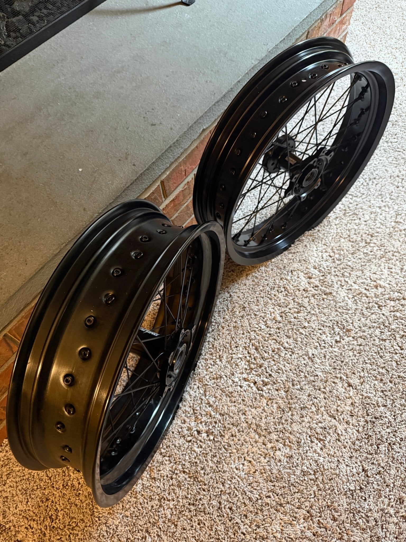 17/17 Ultrawide Supermoto Wheel Set for Surron Ultra Bee (No Tires) - MXwraps