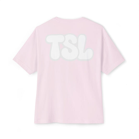 Pink TSL Bubble Letters Tee