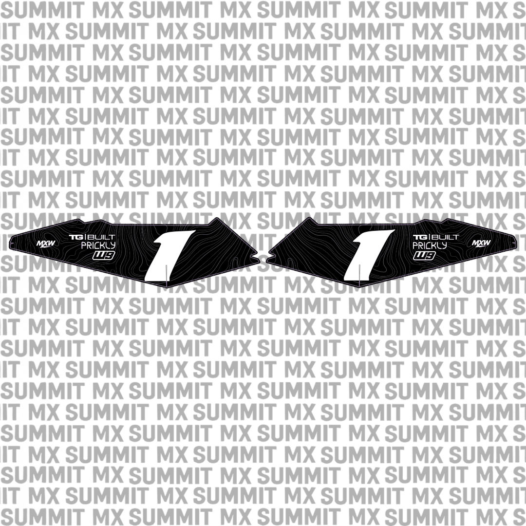 Surron LBX/Eride Pro Side Fender Decals - MXwraps