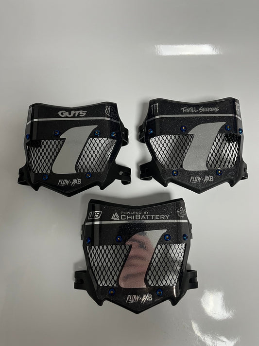 Pre - Made Titanium Vented Plates - MXwraps