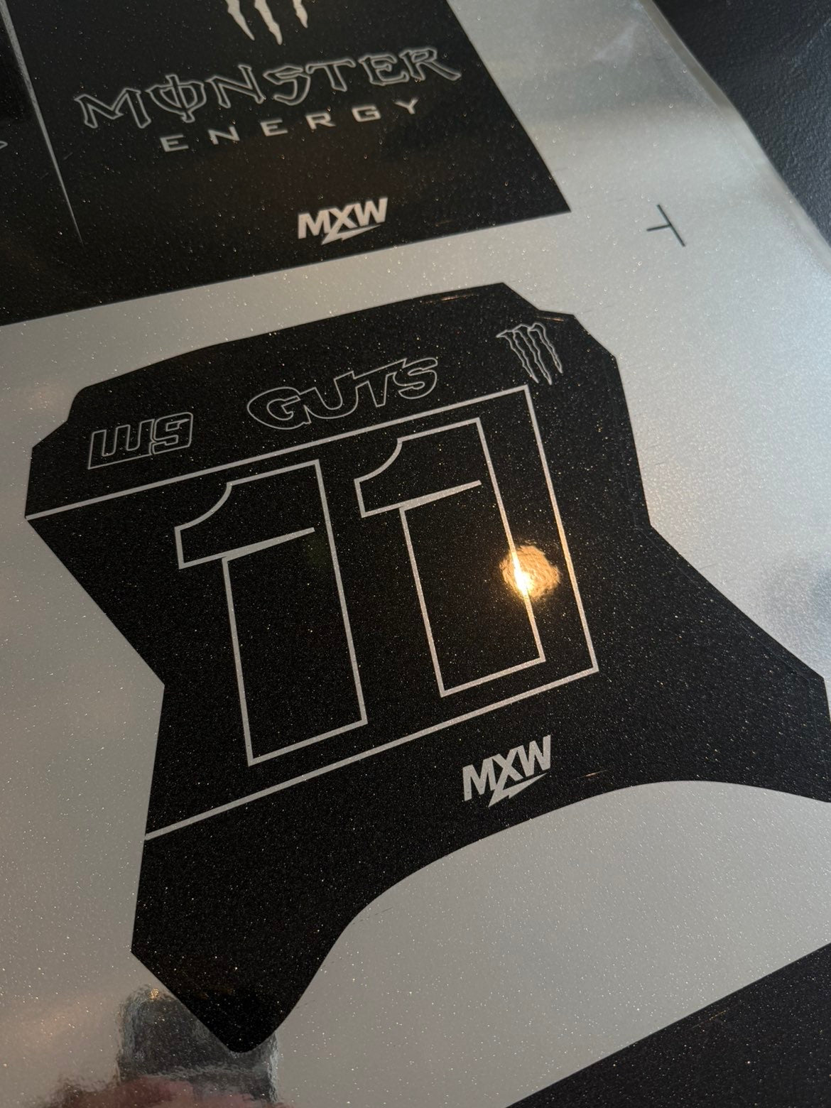 Yozma Front Plate Decal - MXwraps