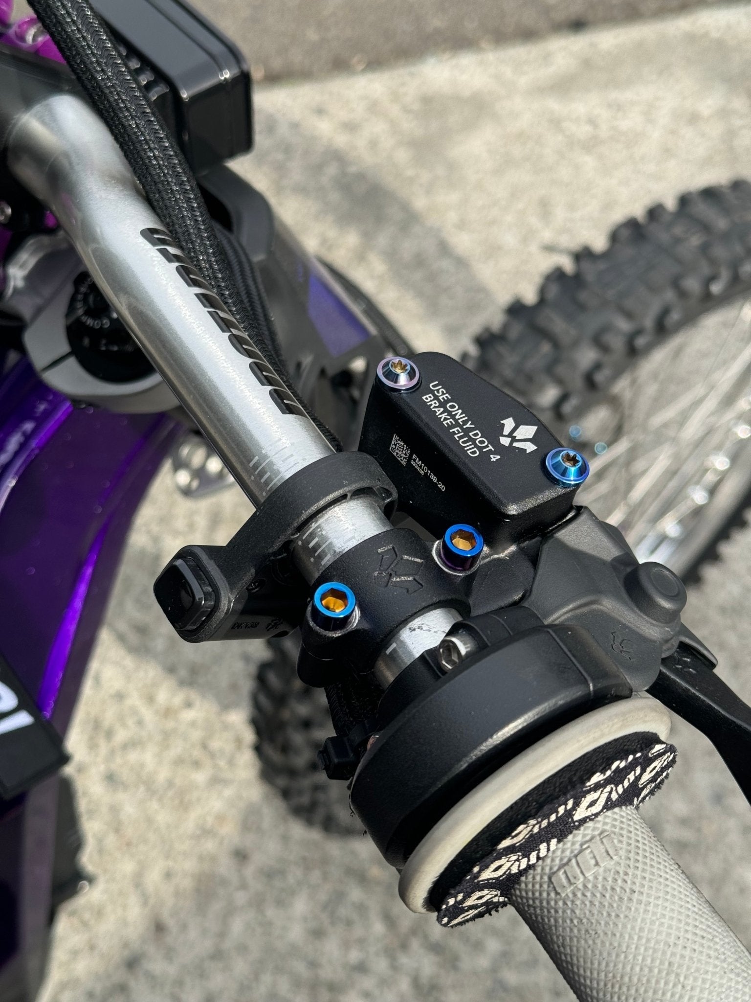 Formula Titanium Hand Brake Bolts - MXwraps