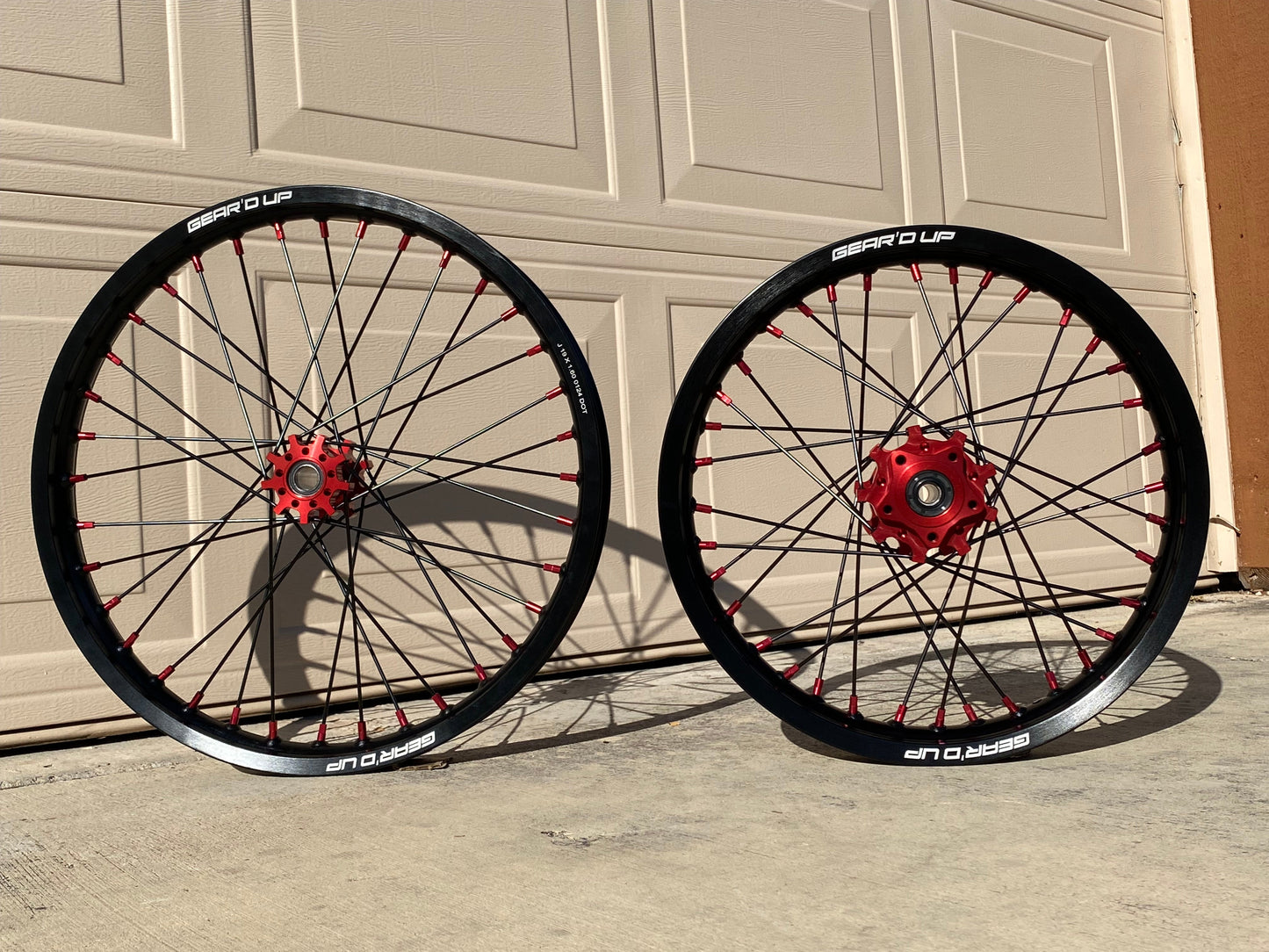 Gear'd Up Custom E-Moto Wheels-Surron/ Talaria/ E-Ride Pro