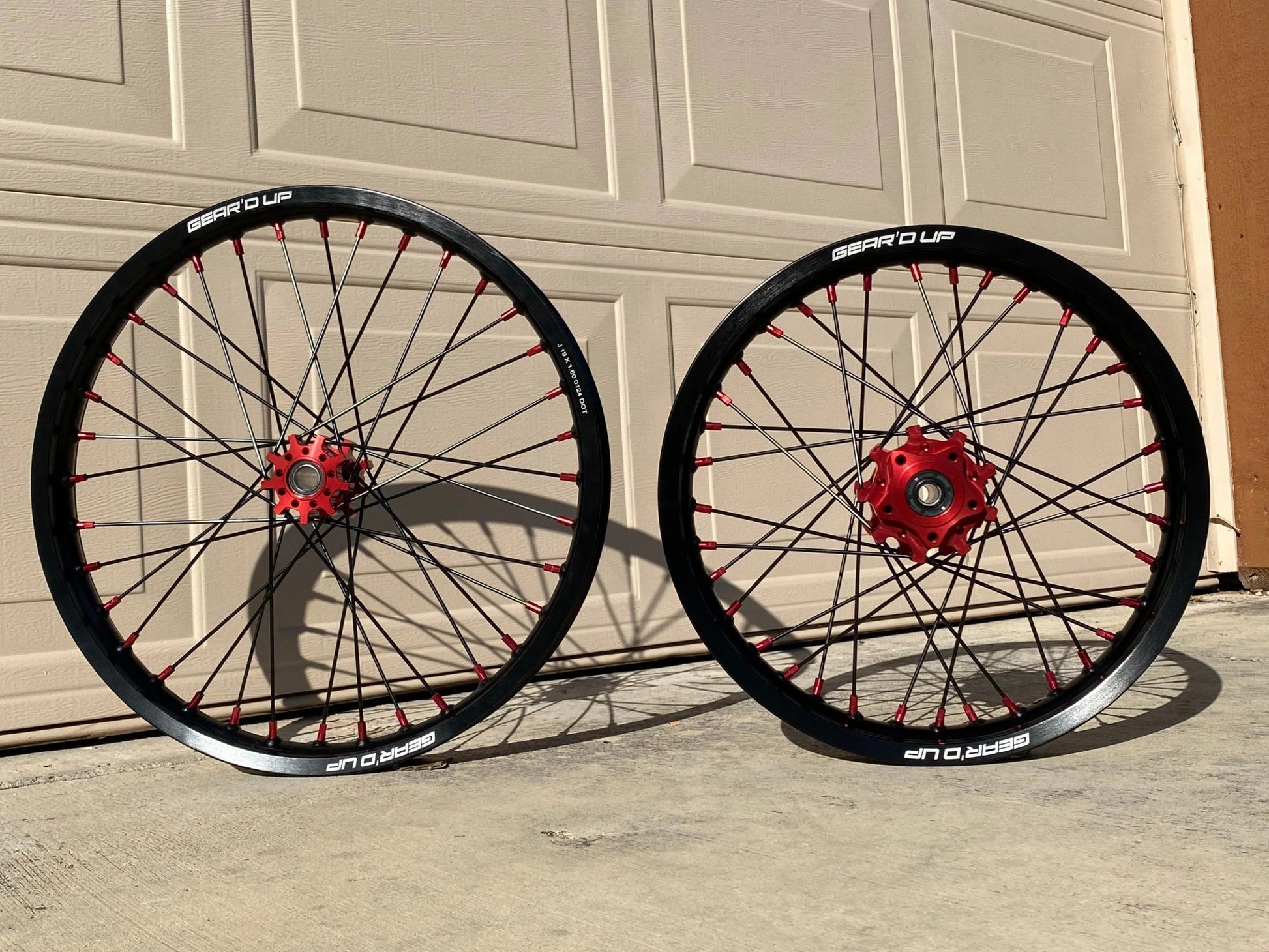 Gear'd Up Custom E - Moto Wheels - Surron/ Talaria/ E - Ride Pro - MXwraps