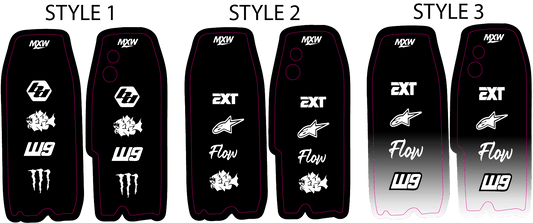 Tuttio Soliel 01 Fork Guard Decals - MXwraps