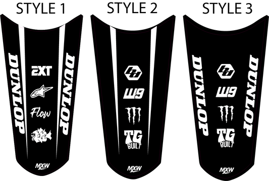 Soliel Supplies Tuttio Rear Fender Decal - MXwraps