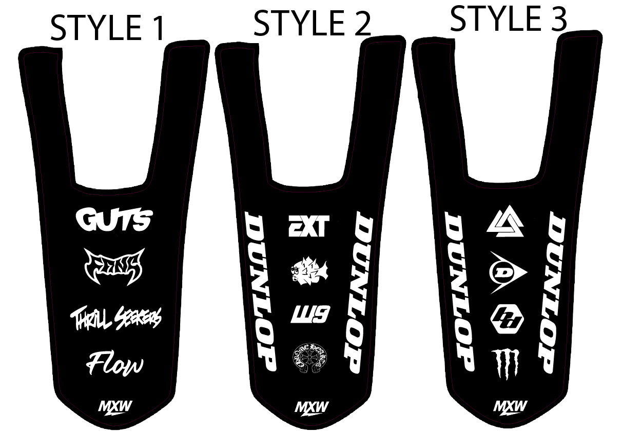 Yozma Rear Fender decal - MXwraps