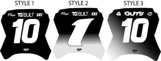 Yozma Front Plate Decal - MXwraps