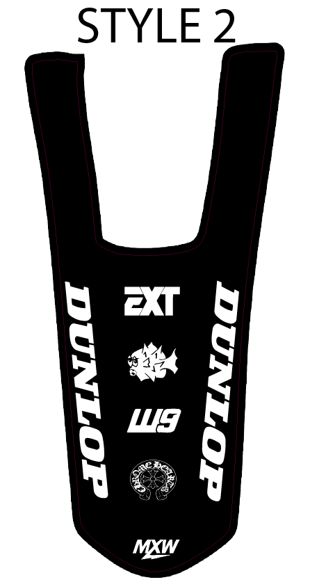 Yozma Rear Fender decal - MXwraps