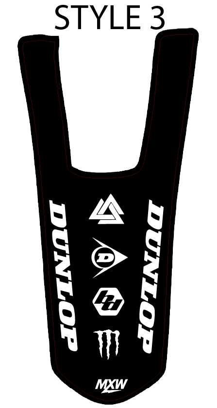 Yozma Rear Fender decal - MXwraps