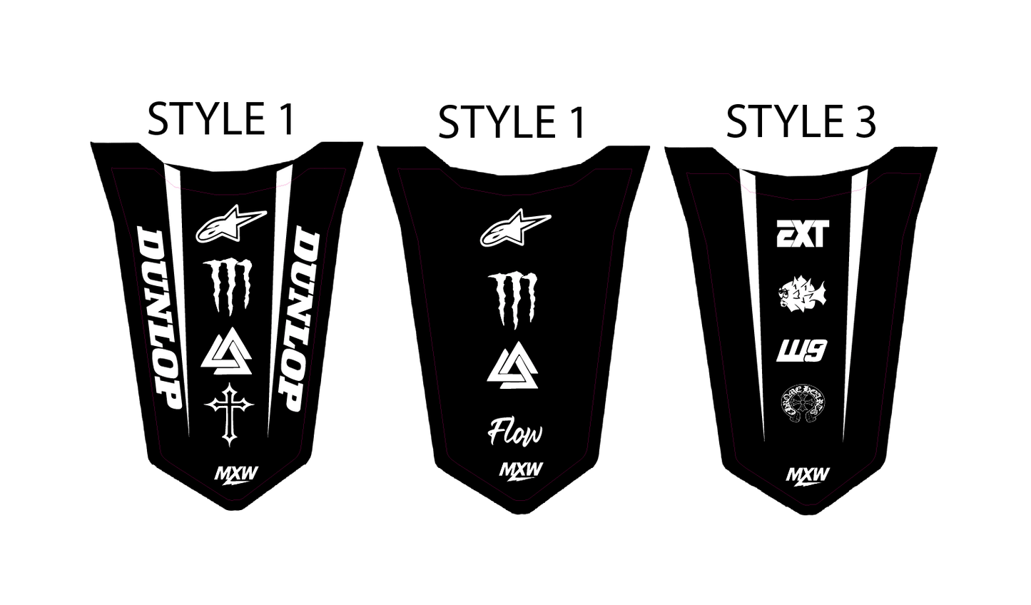 Talaria X3 Rear Fender Decal - MXwraps