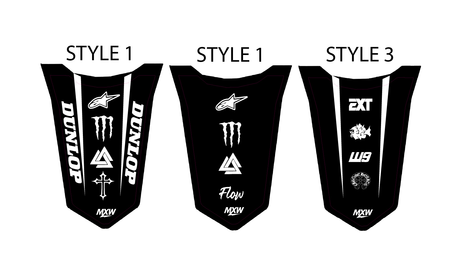 Talaria X3 Rear Fender Decal - MXwraps