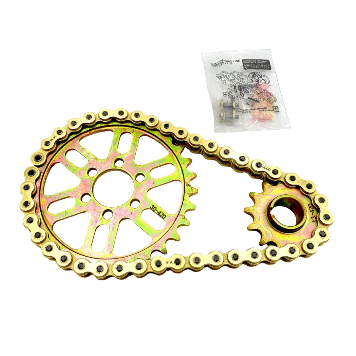 Primary Belt to Chain Conversion | RK 420 MXU | E Ride Pro | SR - MXwraps
