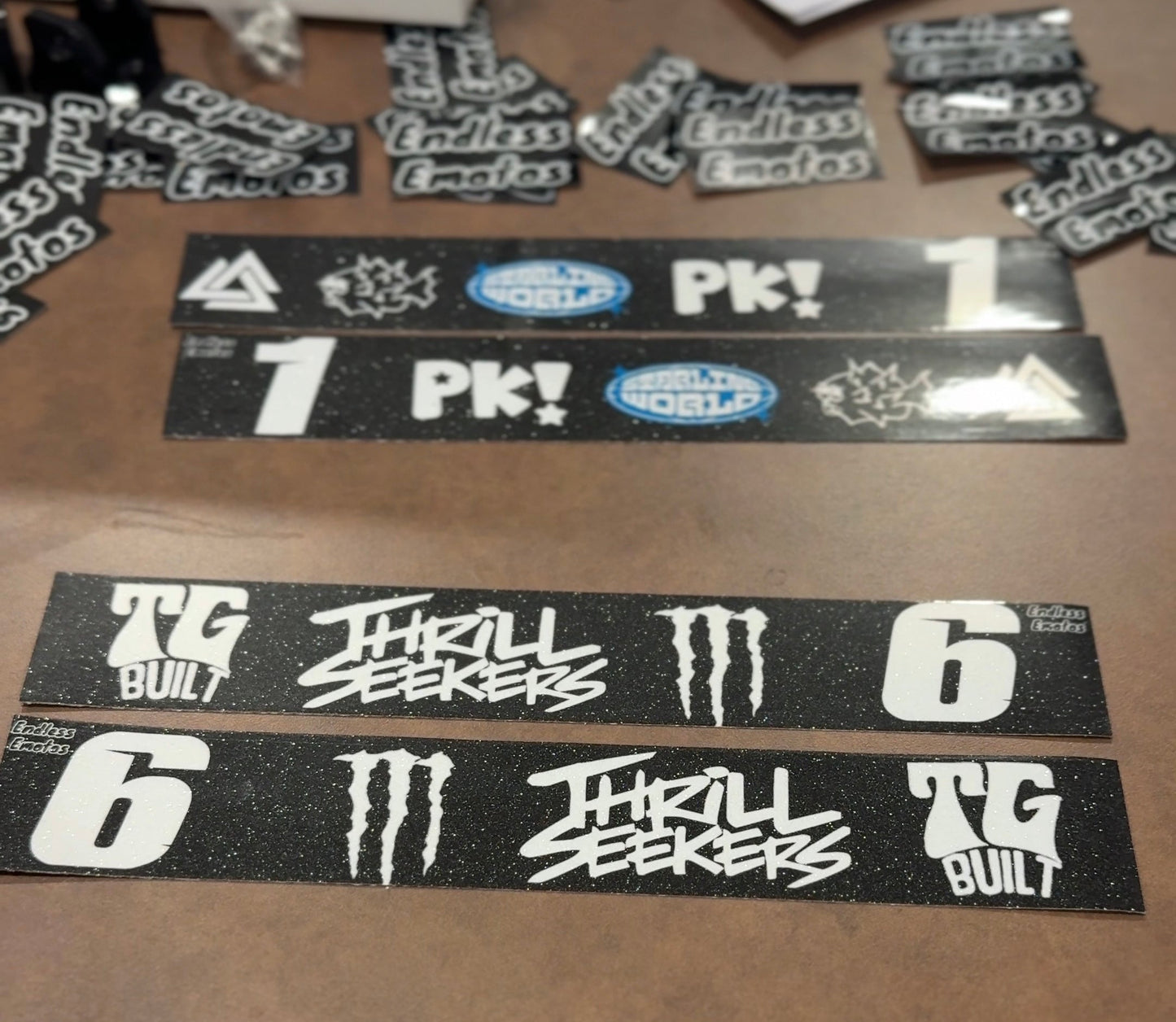 Predesigned Tuttio Swing arm Decal (2 pack)