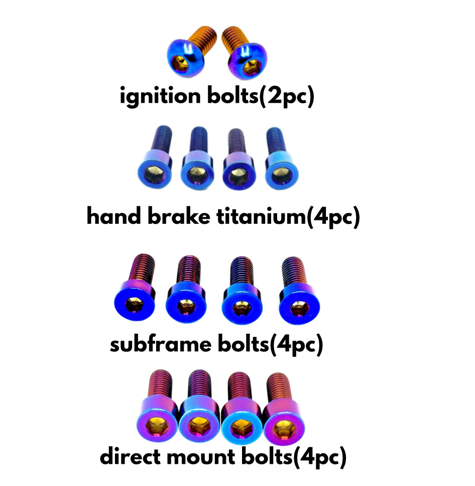 Value Ultra Bee Titanium Bolt Kit