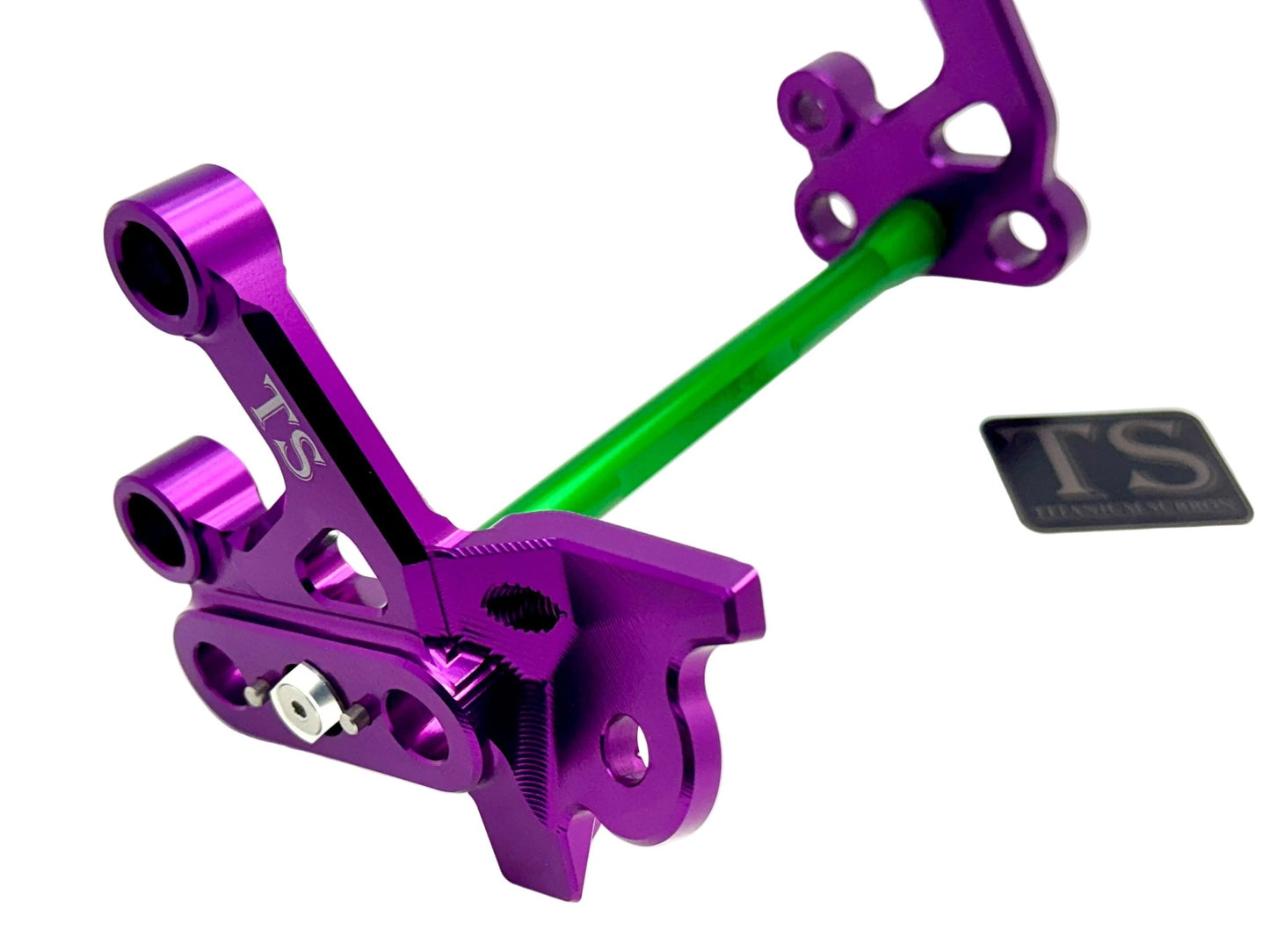 Custom CNC Aluminum Footpeg Bracket Assembly E-Ride Pro - MXwraps