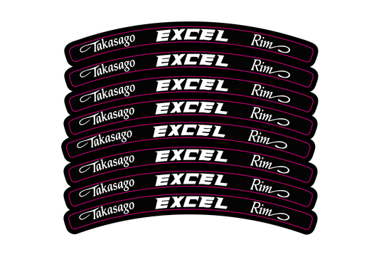 MXWraps Express Pre-Designed Excel Rim Decal - MXwraps