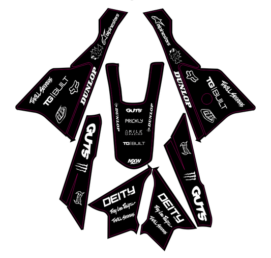 MXWraps Express Pre-Designed Yozma Graphic Kit - MXwraps