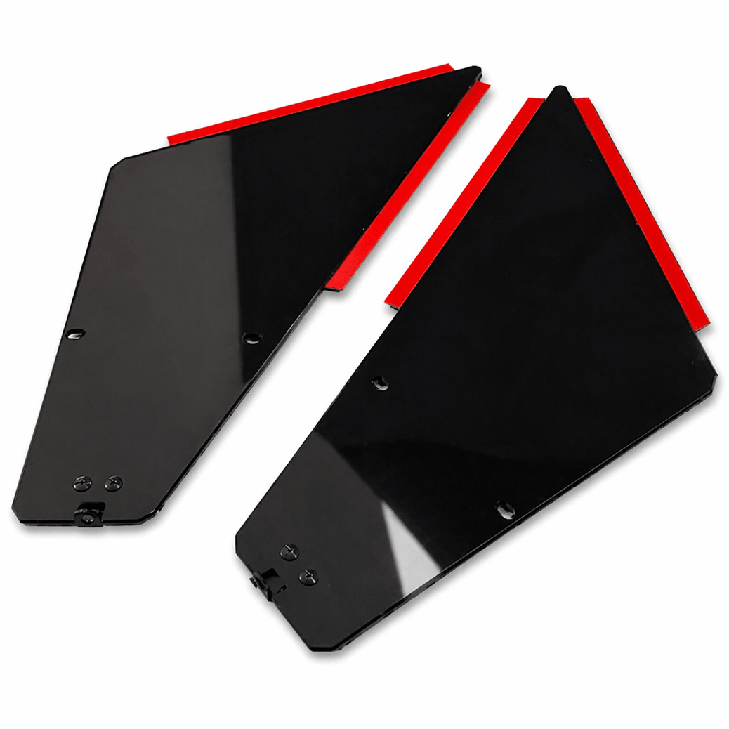 Glossy Black Tuttio Side Panels - MXwraps