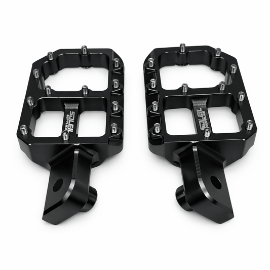Tuttio Soleil 01 Upgraded CNC Pegs — Silver or Jet Blue Spikes | V2 & New Designs - MXwraps