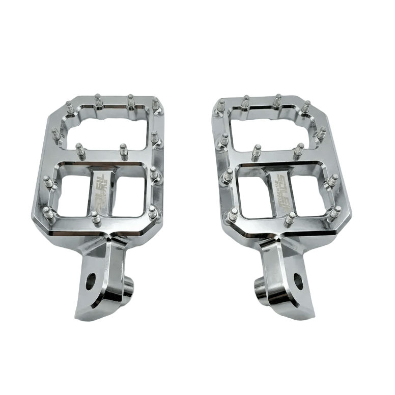 Tuttio Soleil 01 Upgraded CNC Pegs — Silver or Jet Blue Spikes | V2 & New Designs - MXwraps