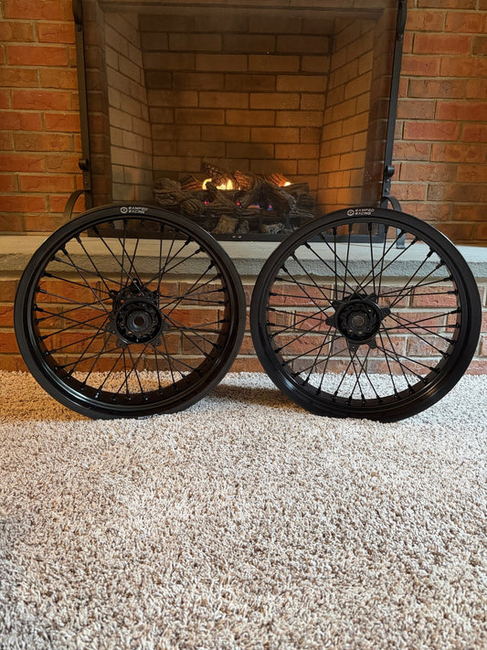 17/17 Ultrawide Supermoto Wheel Set for Surron Ultra Bee (No Tires) - MXwraps