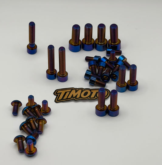 V2 Macfox X1/X2 Titanium Bolt Kit