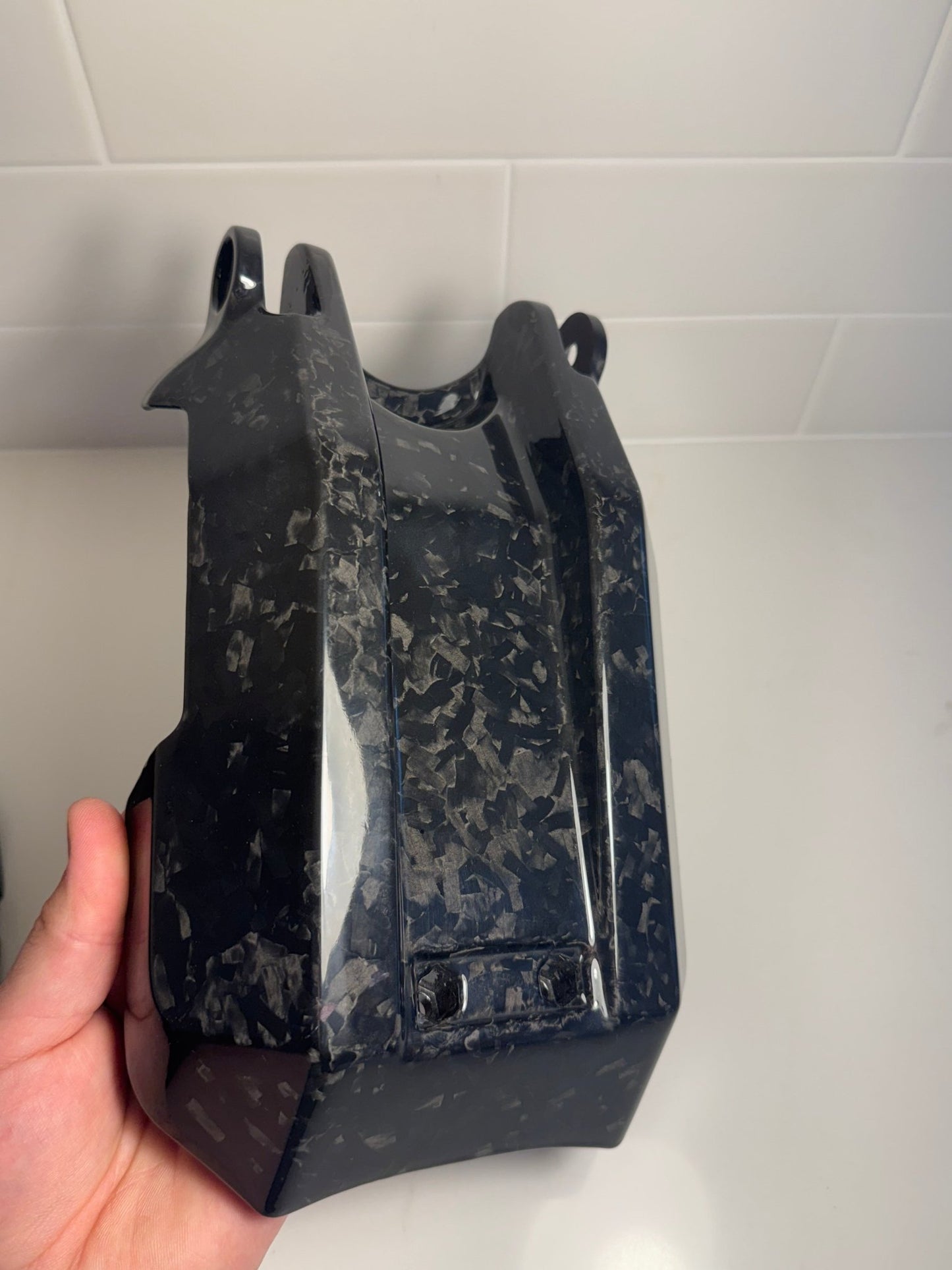 E Ride Pro REAL carbon fiber battery lid - MXwraps