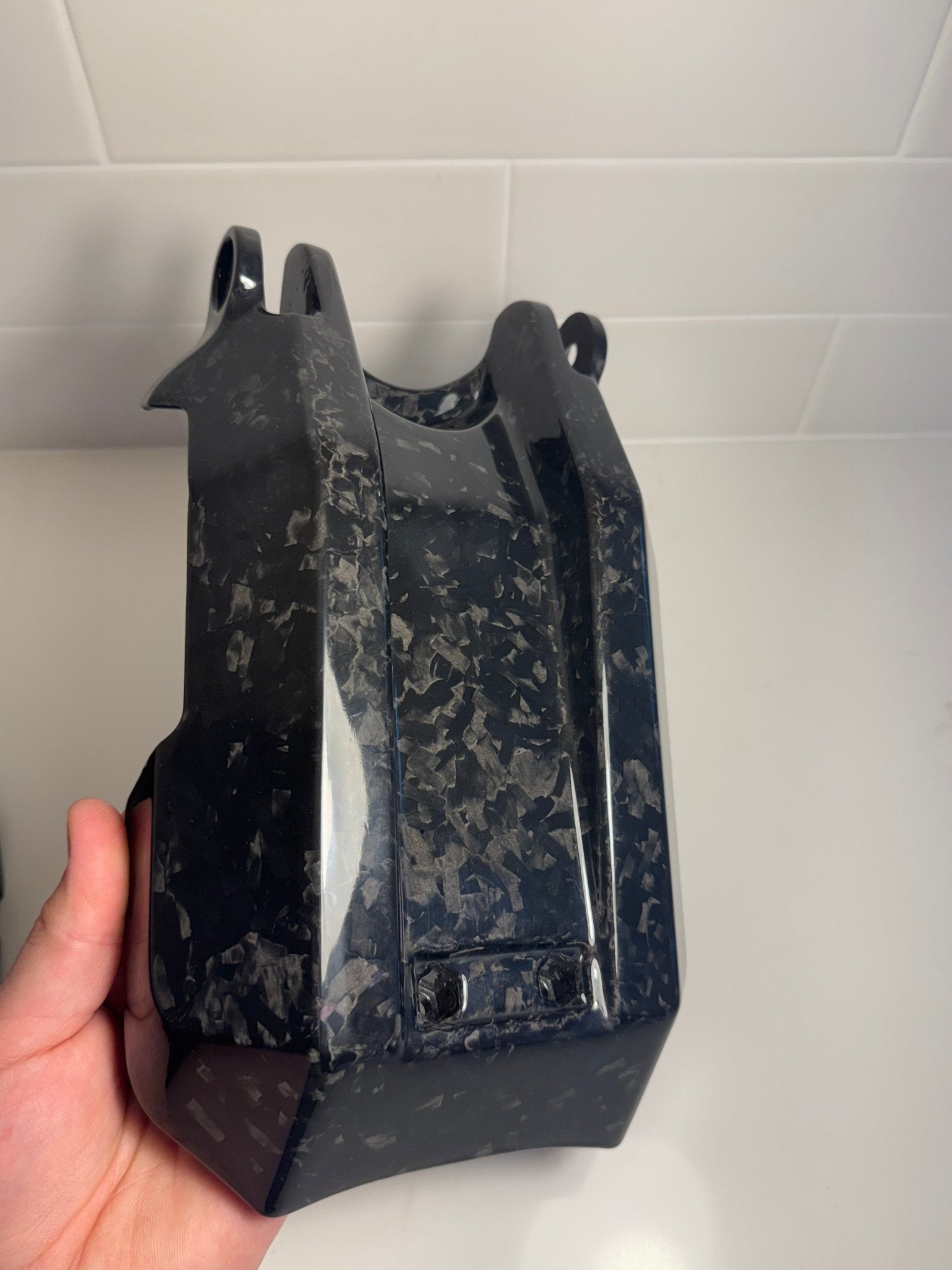 E Ride Pro REAL carbon fiber battery lid - MXwraps