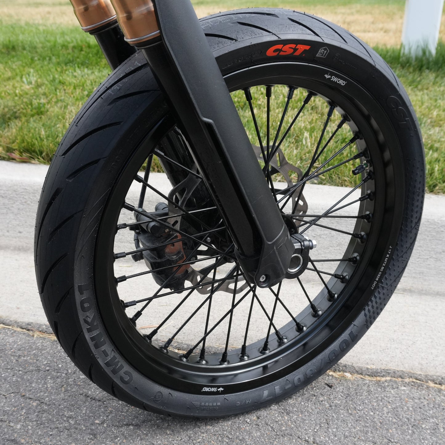 17in Super Moto Wheel Set for Talaria Komodo