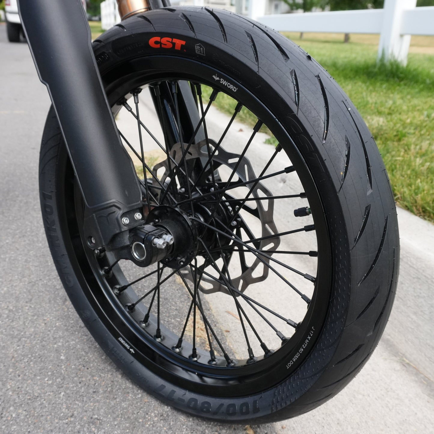 17in Super Moto Wheel Set for Talaria Komodo