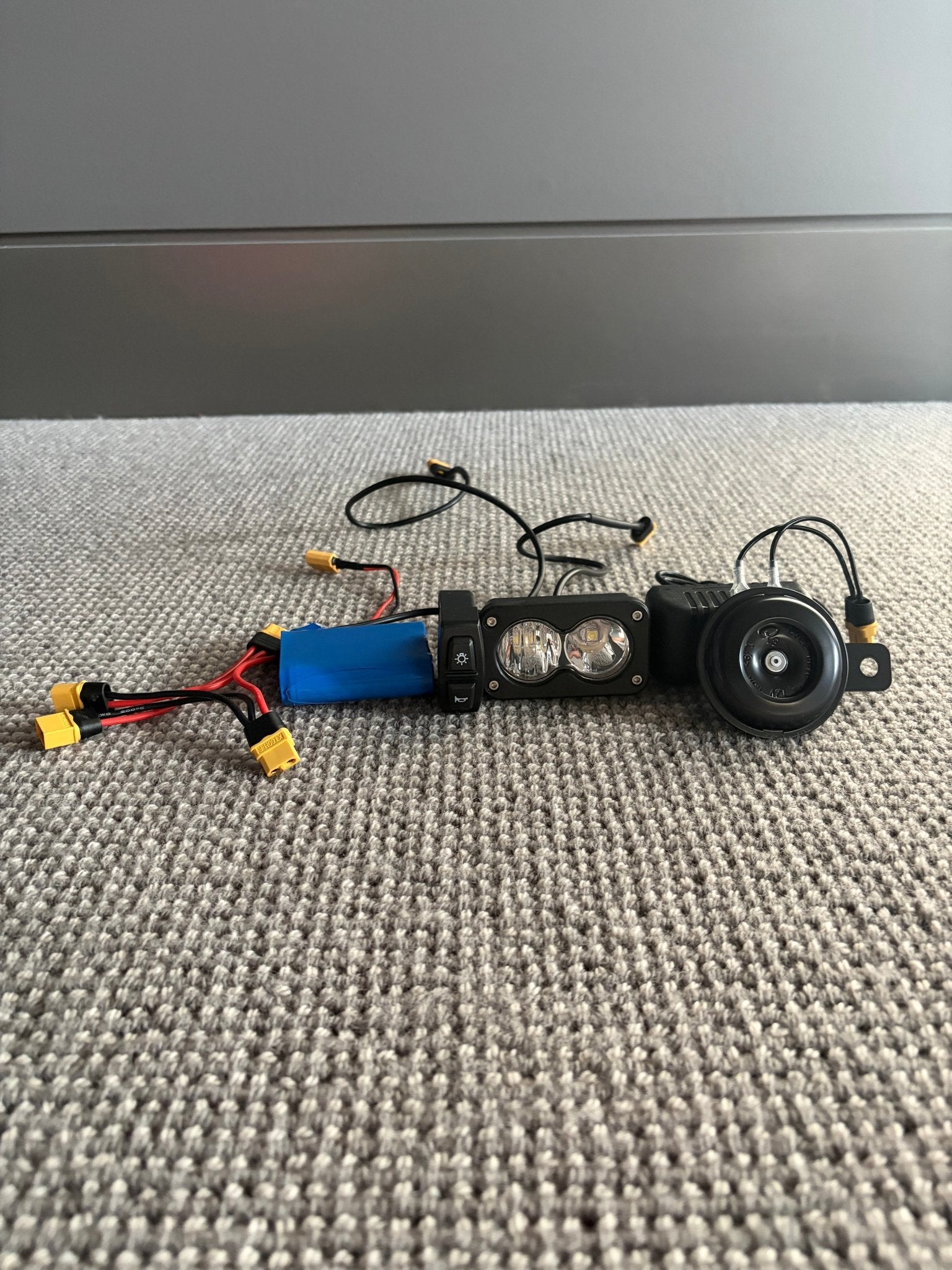 Rechargeable Baja Light and Horn Combo (fits all bikes) - MXwraps