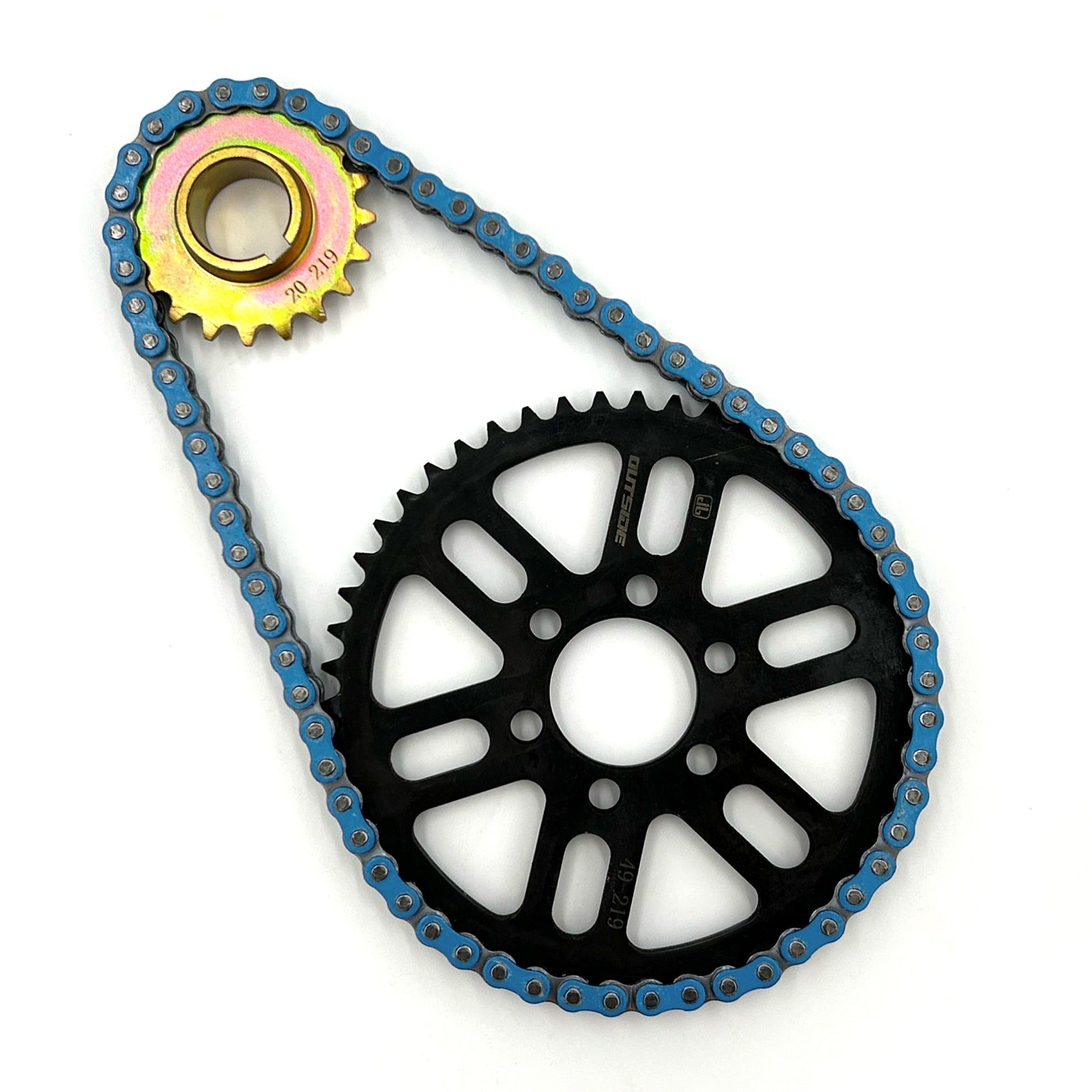 Primary Belt to Chain Conversion Kit | 219 | RK Sealed O-Ring | E Ride Pro 2.0/3.0/SR - MXwraps