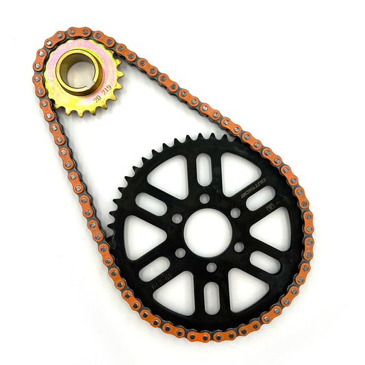Primary Belt to Chain Conversion Kit | 219 | RK Sealed O-Ring | E Ride Pro 2.0 - MXwraps