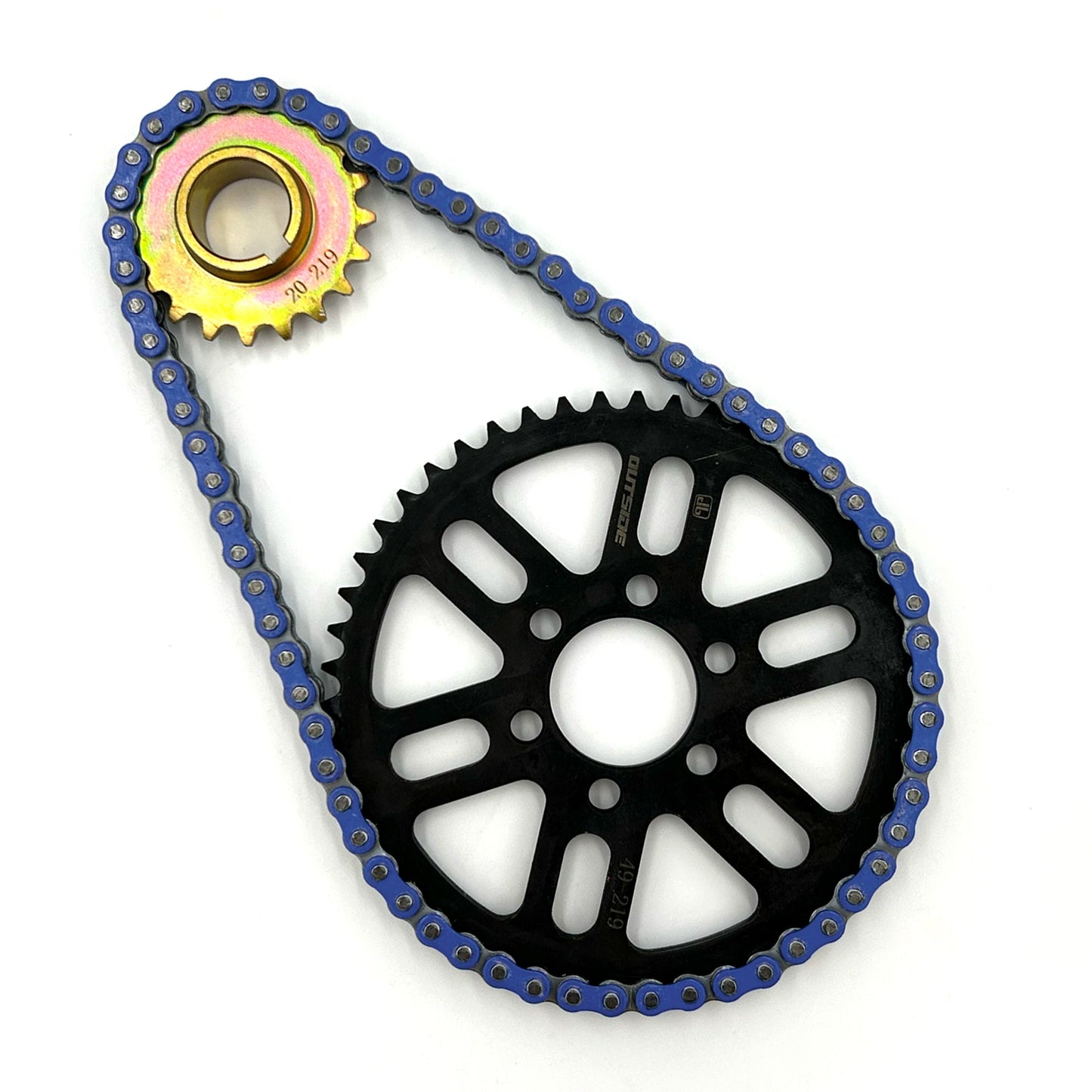 Primary Belt to Chain Conversion Kit | 219 RLV Sealed O-Ring | E Ride Pro 2.0 - MXwraps
