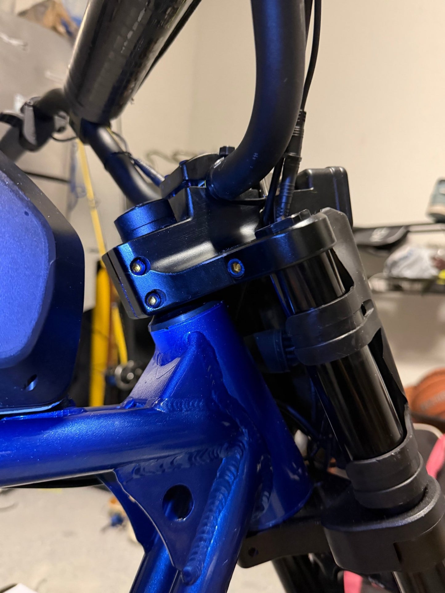 E - bike front fork titanium - MXwraps