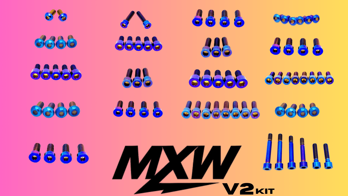 Ultra Bee Titanium Bolt Kit - MXwraps