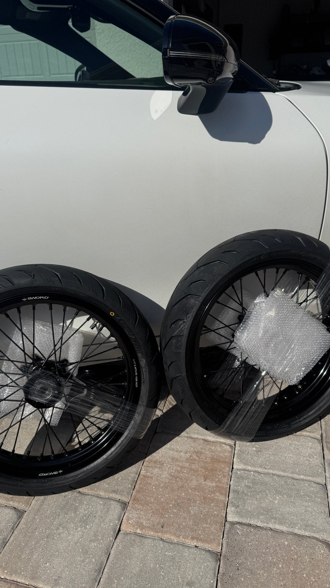 Surron Ultra Bee Supermoto Wheelset - MXwraps
