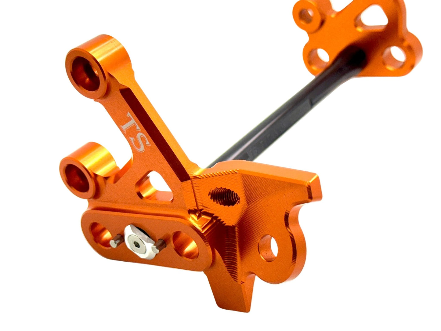 Custom CNC Aluminum Footpeg Bracket Assembly Surron - MXwraps
