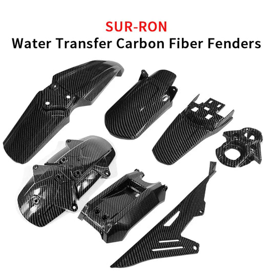 Carbon Fiber GLOSS SURRON Plastics - MXwraps
