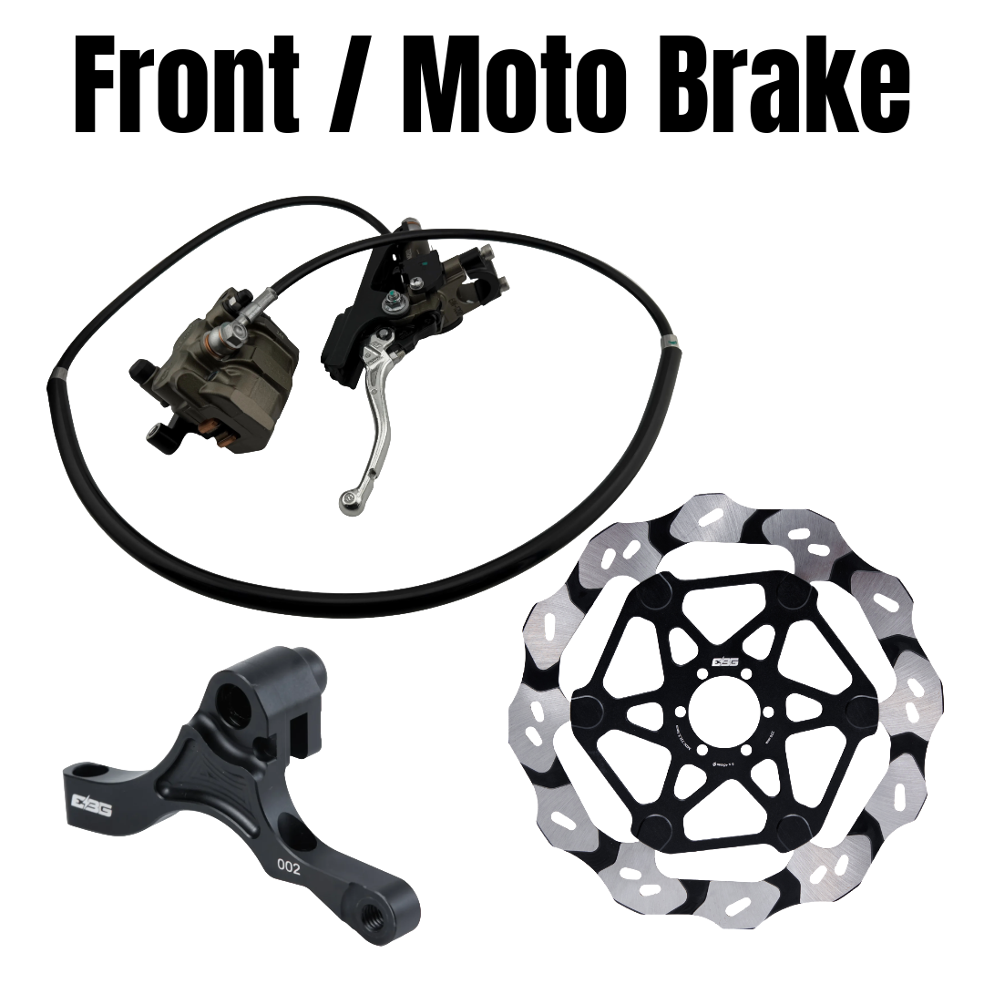 Ebike Garage Moto Brake Conversion Kit //  Ultra Bee Brakes // Talaria MX4/ XXX