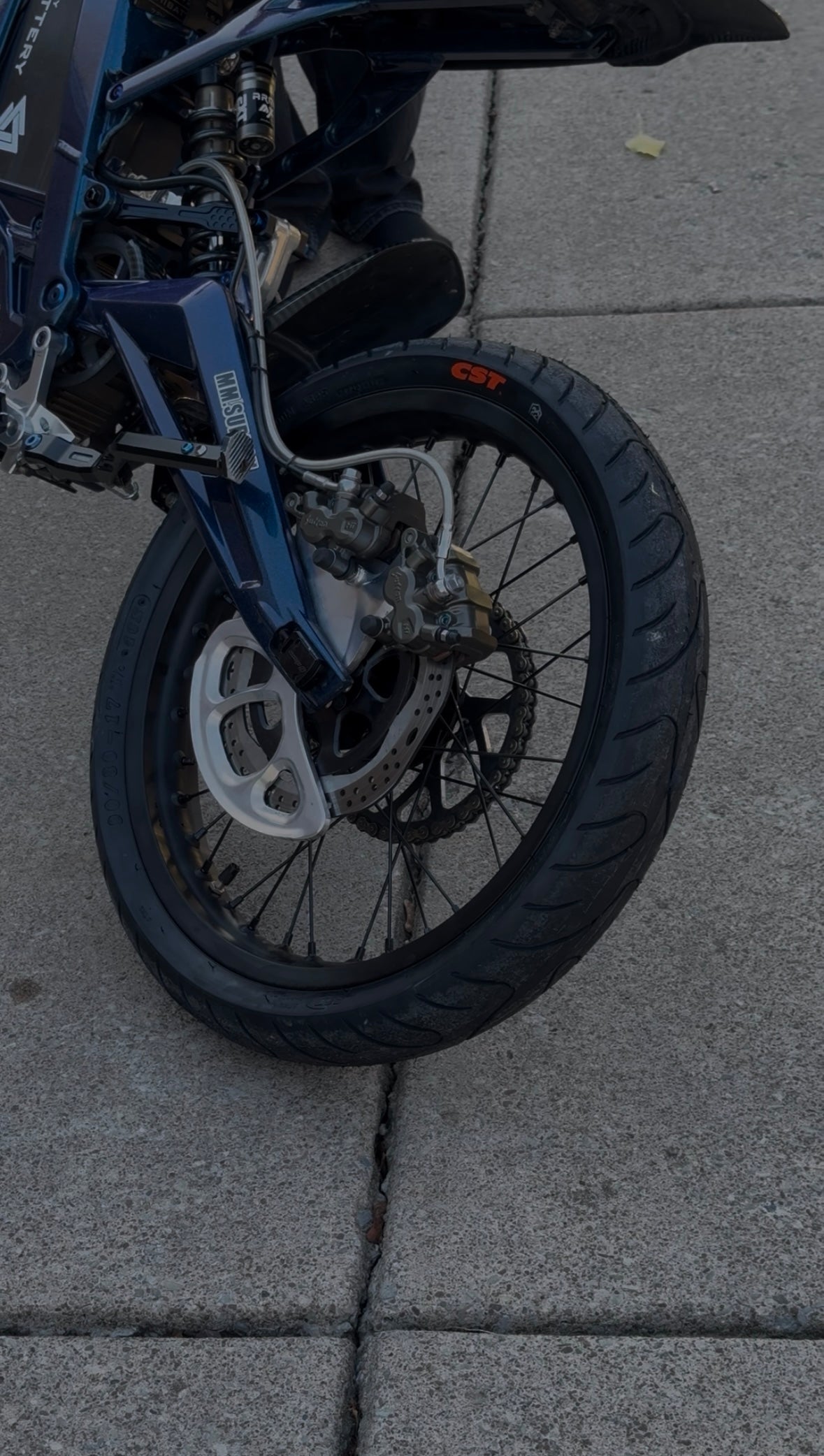 Surron/E Ride Pro CST Supermoto Wheel Set – MXwraps
