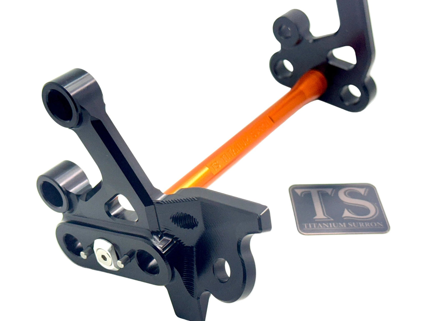 Custom CNC Aluminum Footpeg Bracket Assembly E-Ride Pro - MXwraps