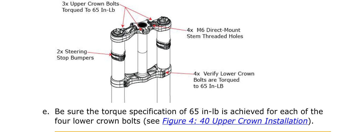 Fox 40 and Bomber 58 Fork Titanium Bolt Kits - MXwraps