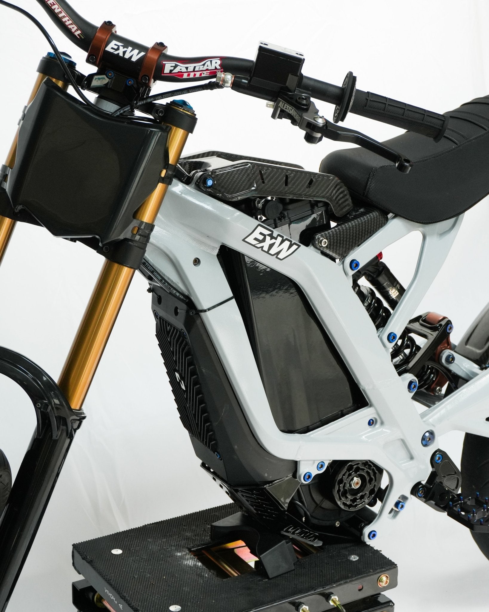 E-Bike "invisible" Black Battery Wrap - MXwraps