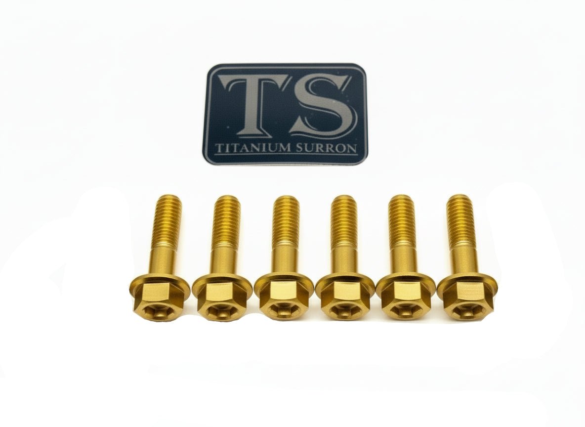 Altis Sigma Gearbox Cover Titanium Bolt Kit - MXwraps